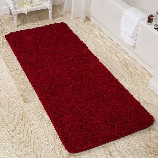 Red Bathroom Rugs You'll Love Wayfair